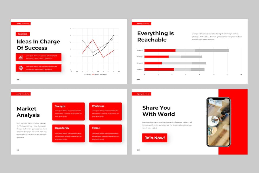 商务清爽现代推介方案PPT模板 - PPT派