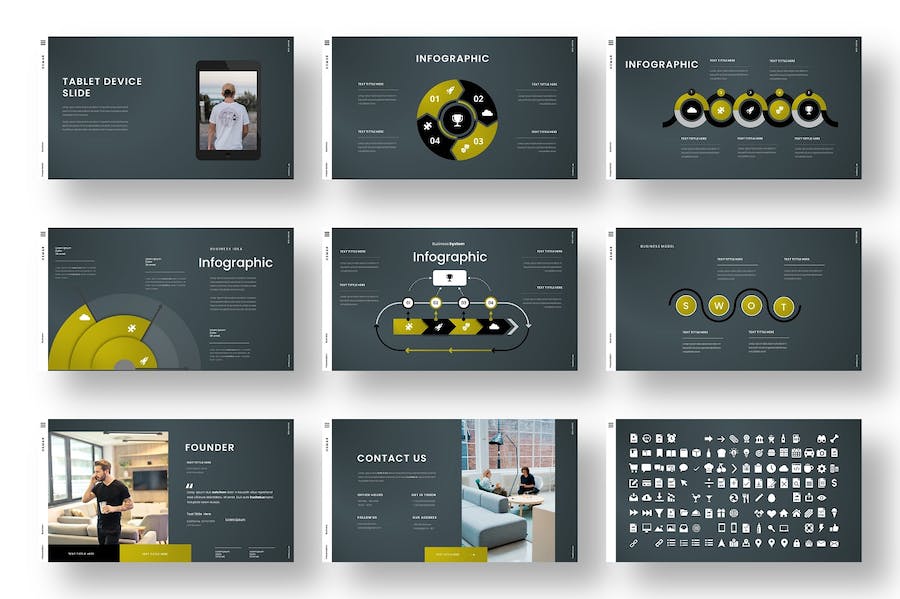 商务企业合作策略规划实施Keynote模板 - PPT派