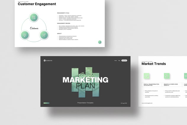 营销计划方案制定指南推广策略PPT模板 - PPT派