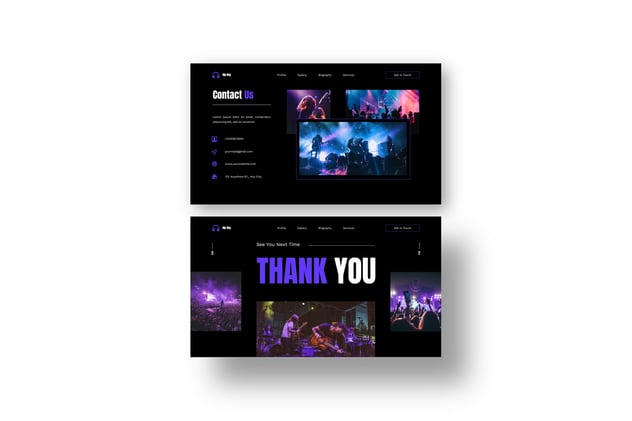 音乐文化品牌传播推广方案Keynote模板 - PPT派