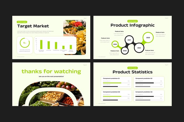 市场供应链管理体系PPT模板 - PPT派
