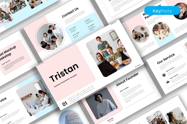 商务战略规划方案演讲Keynote模板 - PPT派