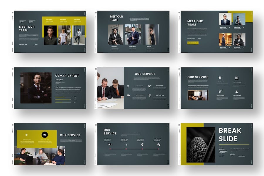 商务企业合作策略规划实施Keynote模板 - PPT派