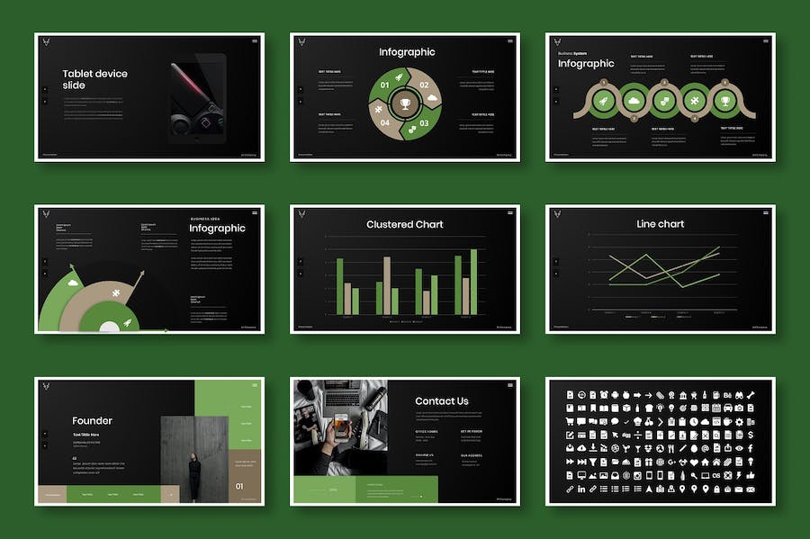 商务讲述展示企业合作应用方案PPT模板 - PPT派