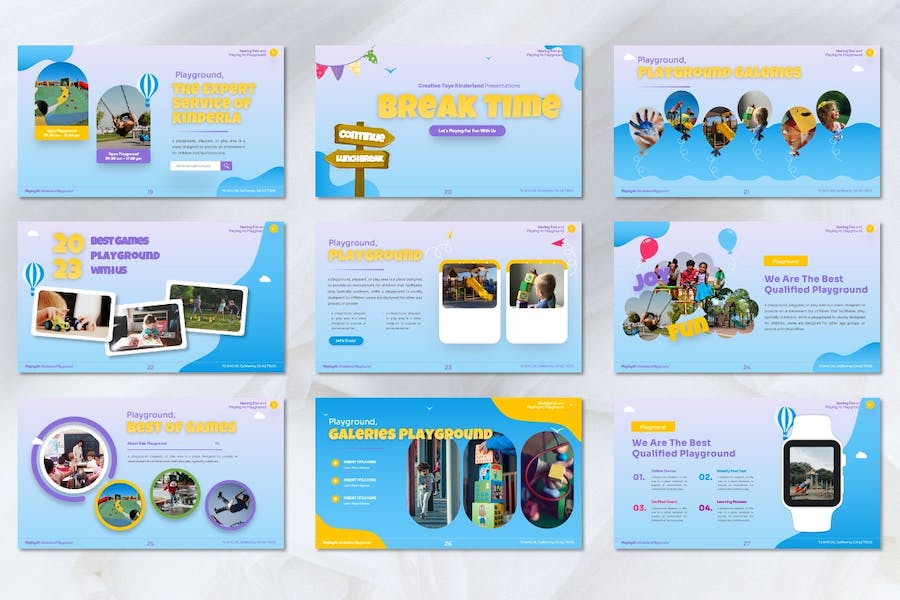 儿童教育玩具讲述展示方案Keynote模板 - PPT派