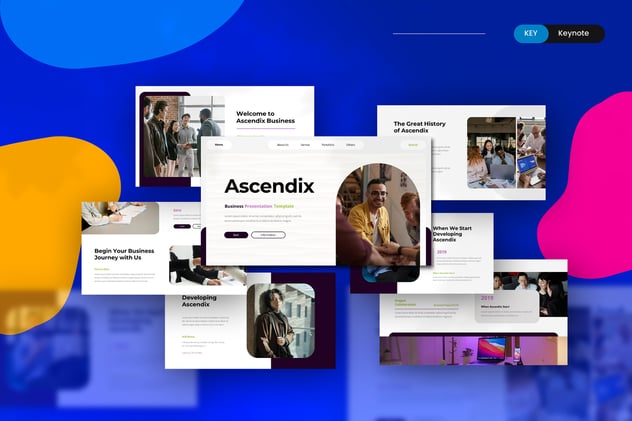 商业融资计划创业项目Keynote模板 - PPT派