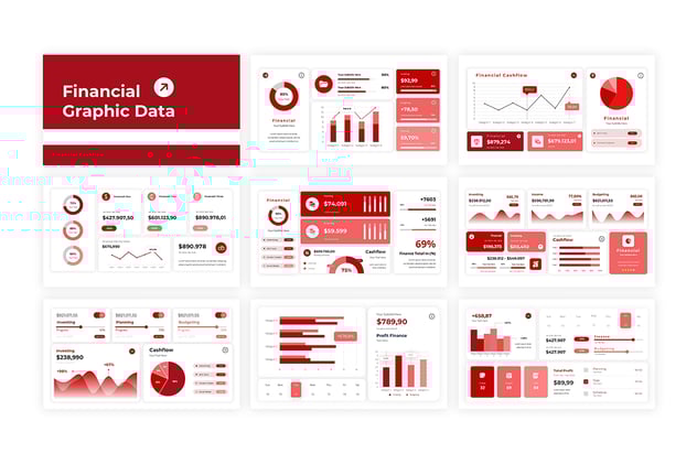 金融数据可视化分析展示Keynote模板 - PPT派