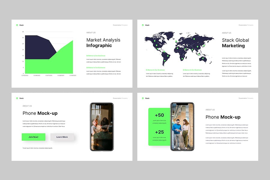 商务业务融资路演PPT模板 - PPT派