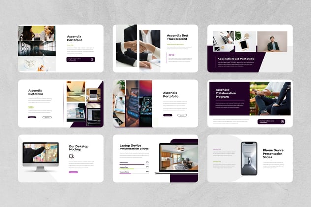 商业融资计划创业项目Keynote模板 - PPT派