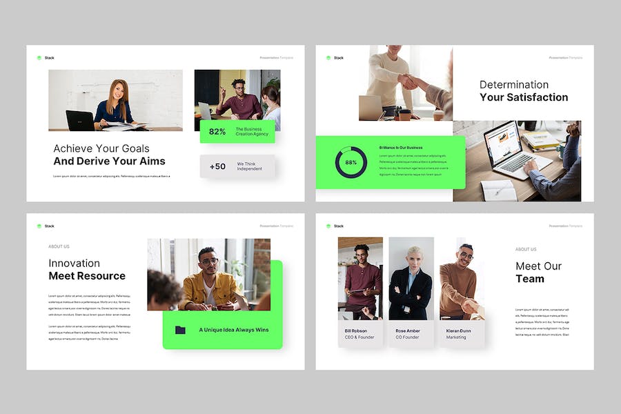 商务业务融资路演PPT模板 - PPT派