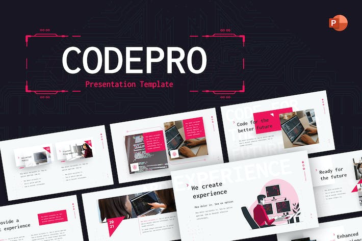 Codepro-技术-PowerPoint-模板 - PPT派