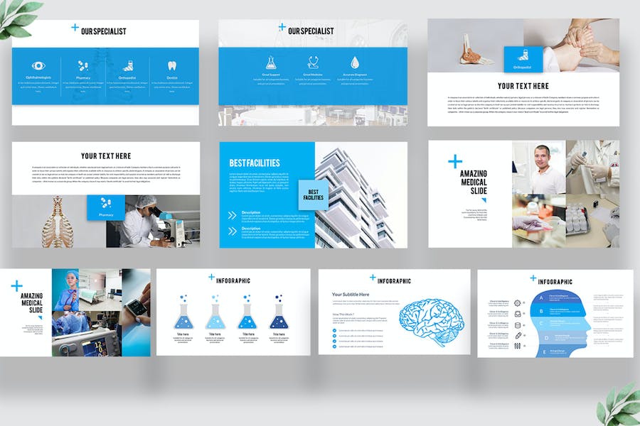 医疗护理康复方案PPT模板 - PPT派