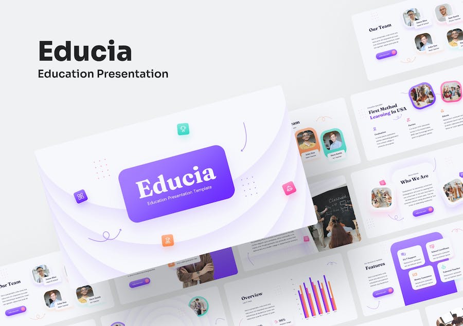 教育教学课程内容设计方案PPT模板 - PPT派