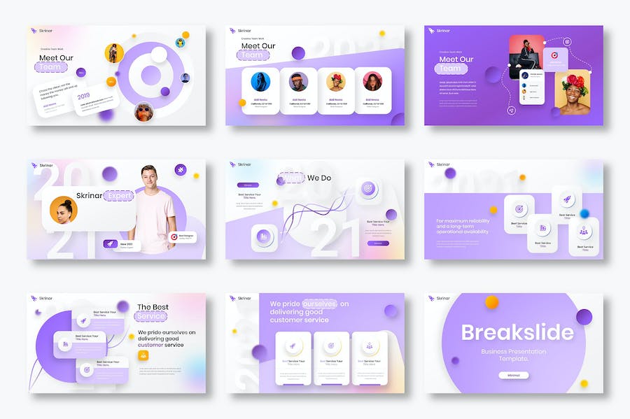 创意商业融资计划书演讲Keynote模板 - PPT派