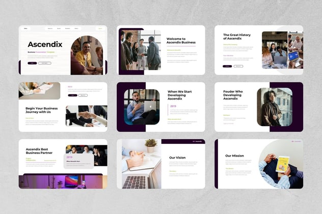 商业融资计划创业项目Keynote模板 - PPT派