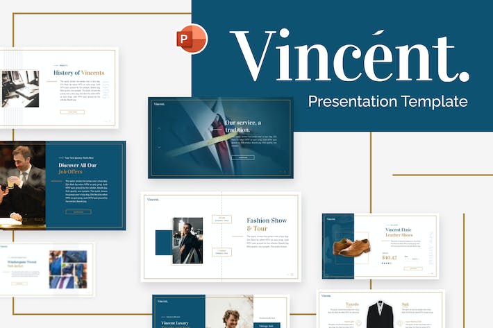 Vincent-luxury-presentation-powerpoint-template - PPT派