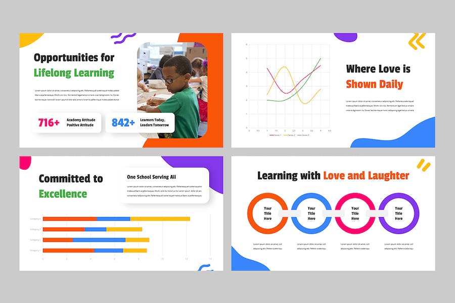 儿童教育培训课程设计方案PPT模板 - PPT派