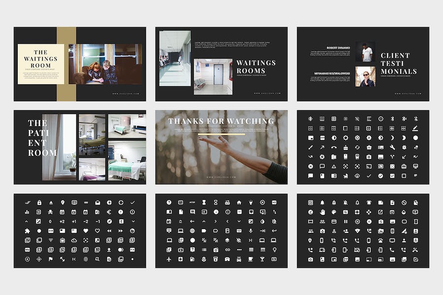 医疗健康产品发布会Keynote模板 - PPT派
