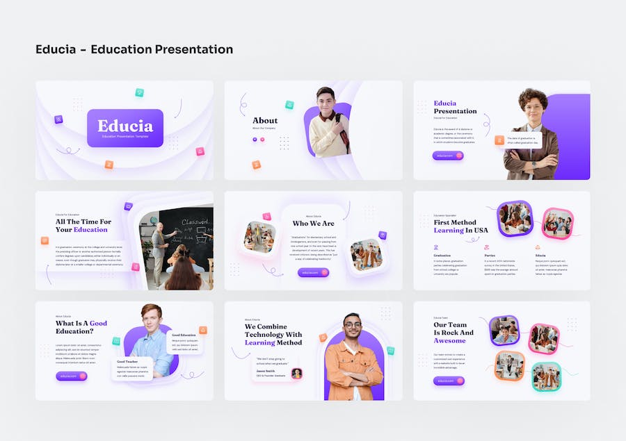 教育教学课程内容设计方案PPT模板 - PPT派