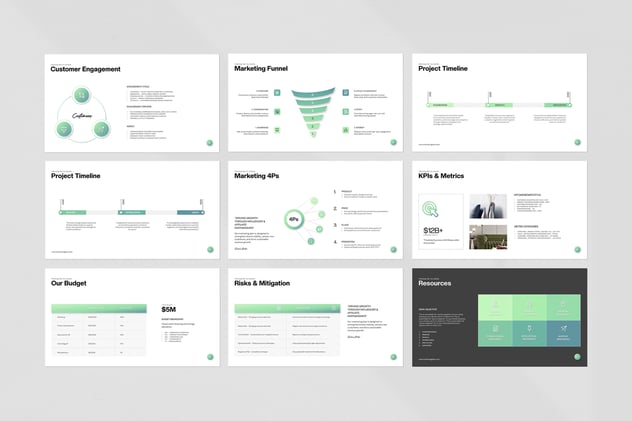 营销计划方案制定指南推广策略PPT模板 - PPT派