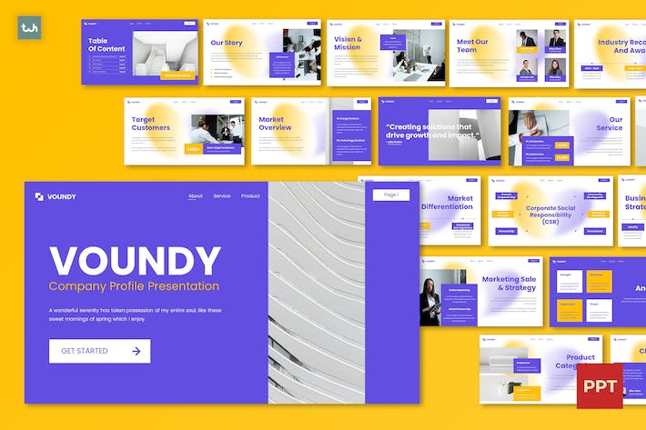 Voundy-公司简介-PowerPoint-002 - PPT派