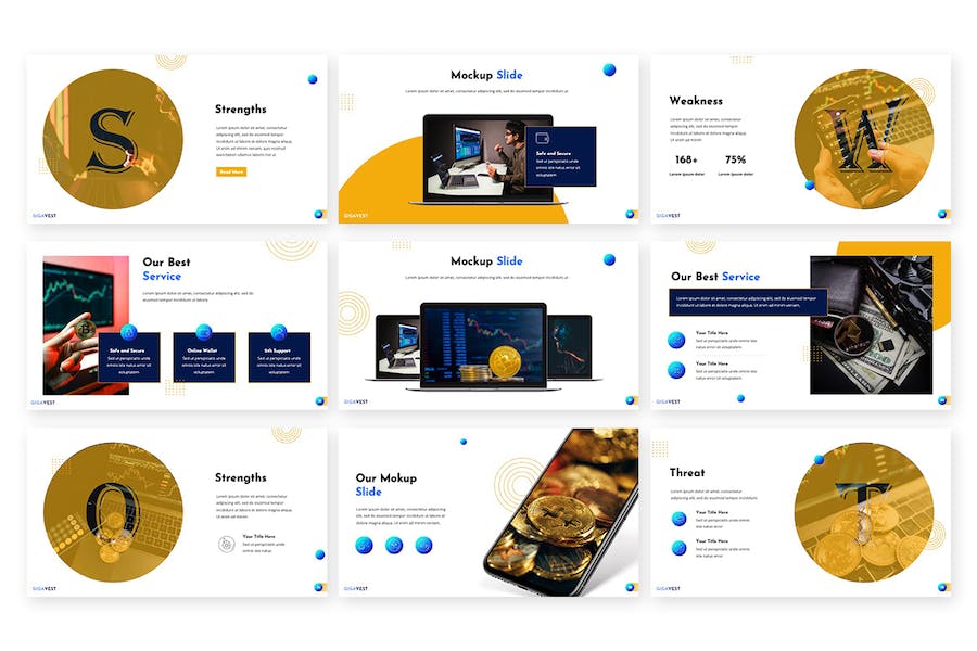 欧美风格商务演讲展示Keynote模板 - PPT派