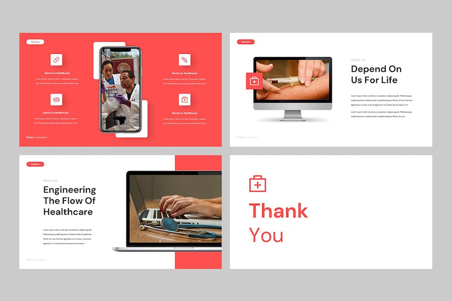 医疗健康诊疗方案展示PPT模板 - PPT派