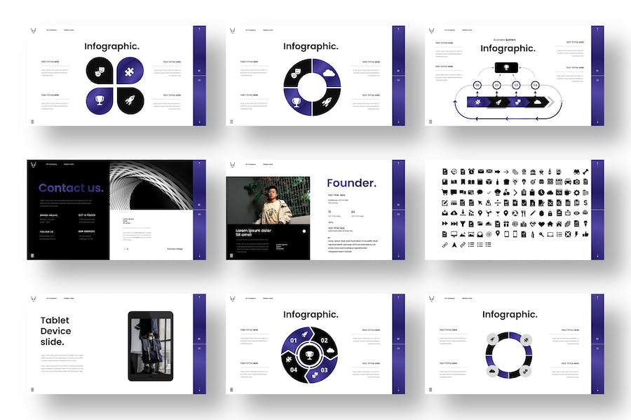 商务领域专业主题演讲展示Keynote模板 - PPT派