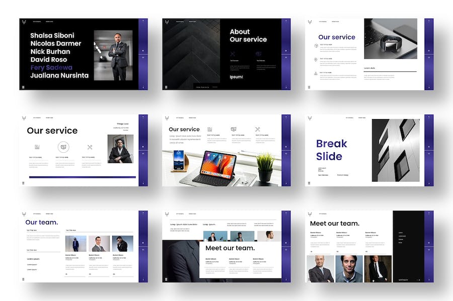 商务领域专业主题演讲展示Keynote模板 - PPT派