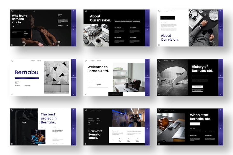 商务领域专业主题演讲展示Keynote模板 - PPT派