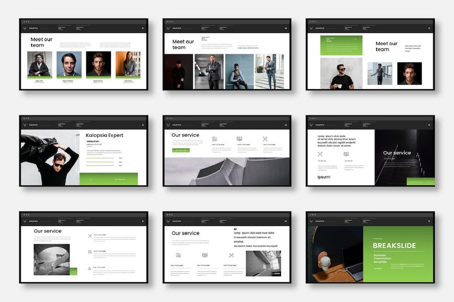 商业融资路演展示方案Keynote模板 - PPT派