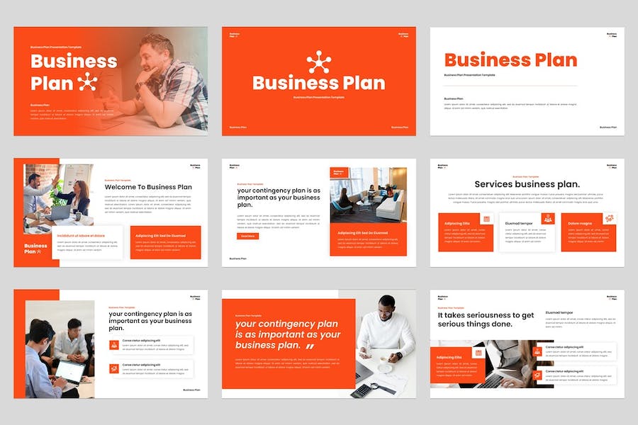 商业计划方案讲述展示Keynote模板 - PPT派