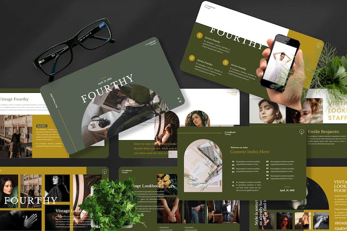 时尚品牌推广营销方案Keynote模板 - PPT派