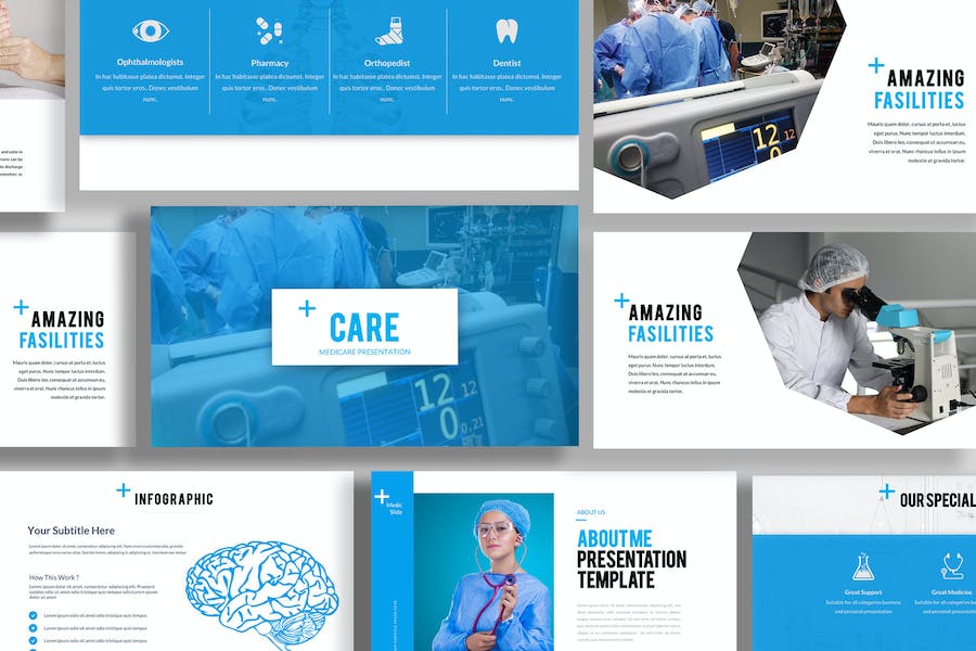 医疗护理康复方案PPT模板 - PPT派