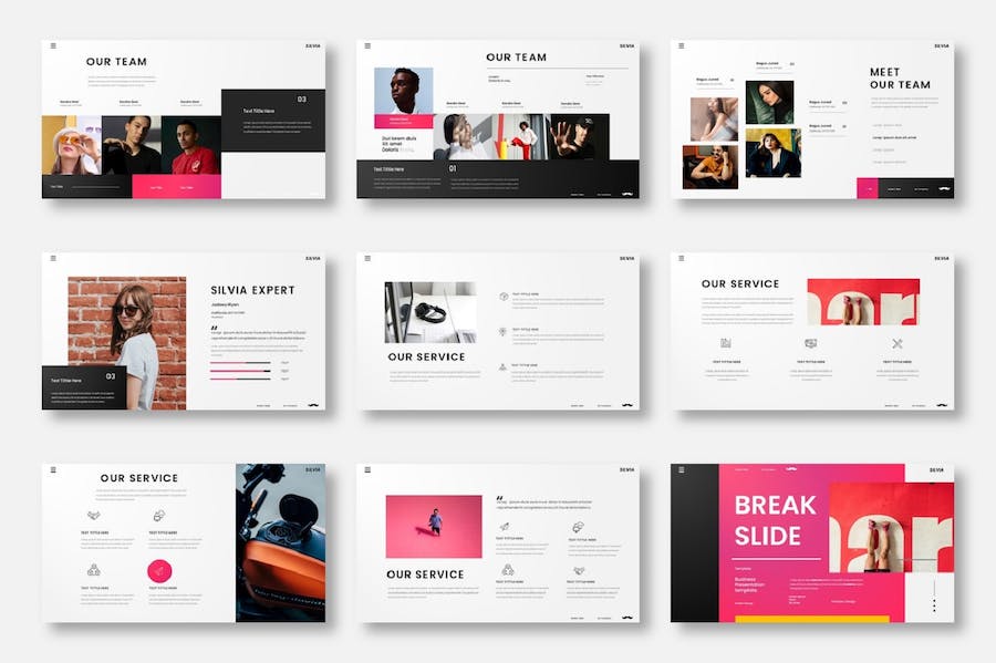 商业运营推广营销计划方案Keynote模板 - PPT派