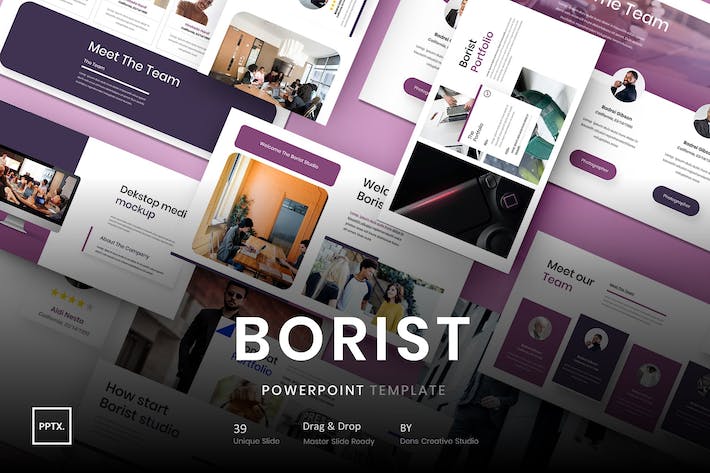 商务品牌形象设计推广PPT模板 - PPT派