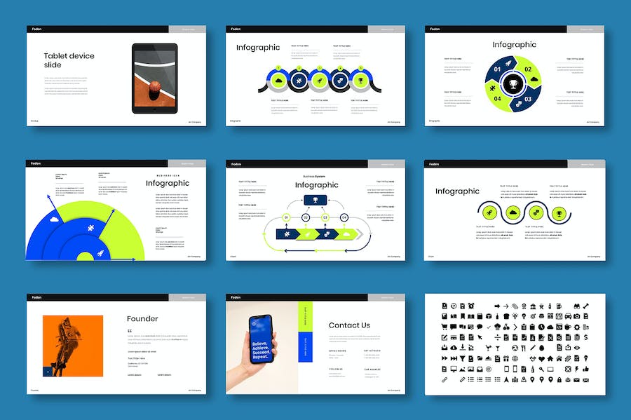 商务工作汇报总结演讲Keynote模板 - PPT派
