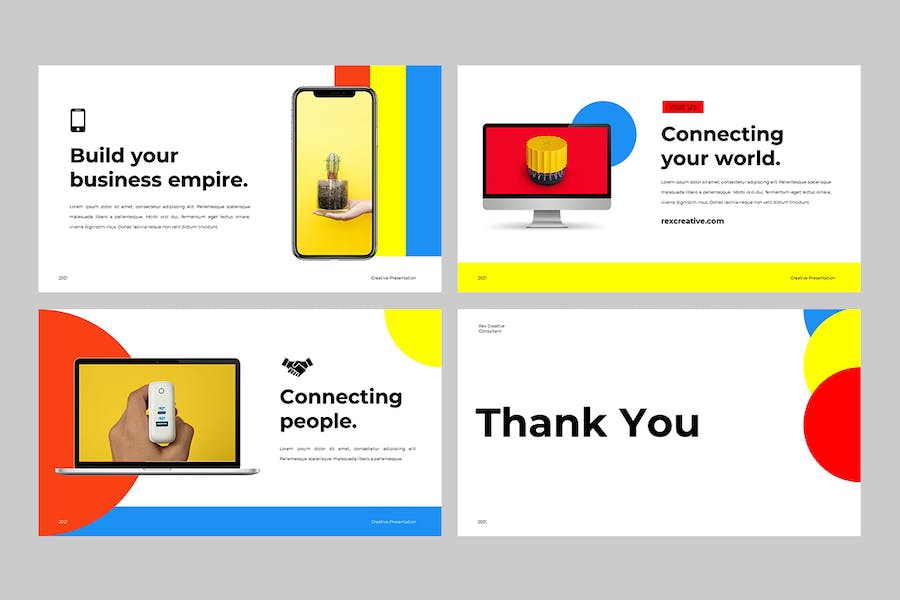 国外商务创意演示Keynote模板 - PPT派