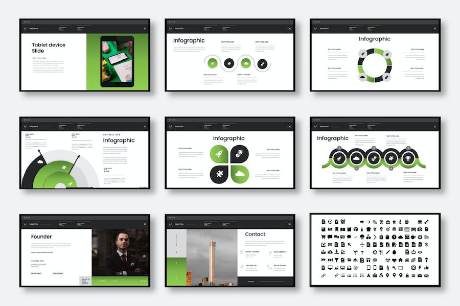 商业融资路演展示方案Keynote模板 - PPT派