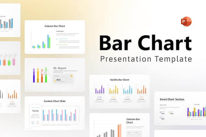 条形图-信息图-PowerPoint-模板 - PPT派