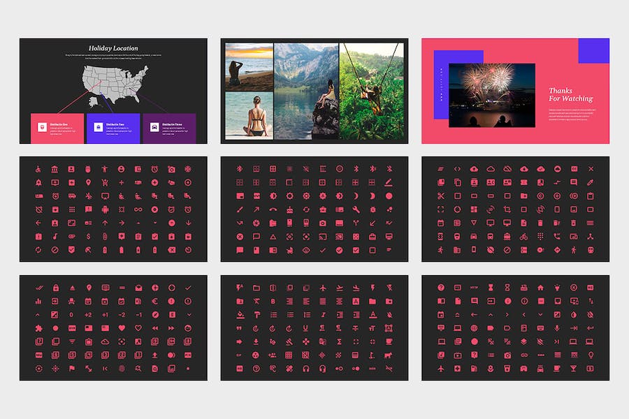 商务年终假期活动策划推介展示方案宣传设计PPT模板 - PPT派