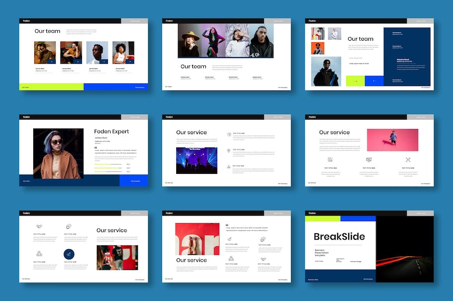 商务工作汇报总结演讲Keynote模板 - PPT派