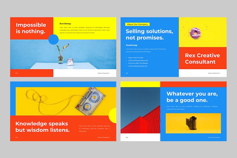 国外商务创意演示Keynote模板 - PPT派