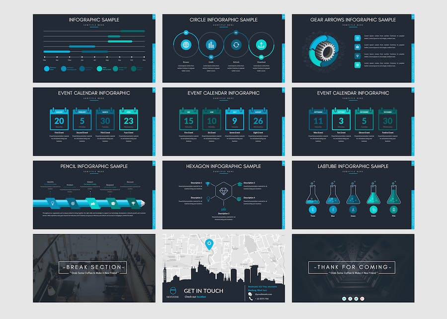 科技创新技术方案展示PPT模板 - PPT派