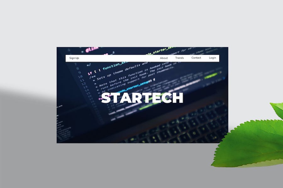 未来科技感企业主题演示PPT模板 - PPT派