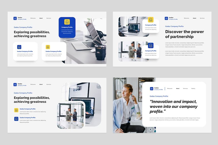 公司简介讲述展示方案推介Keynote模板 - PPT派