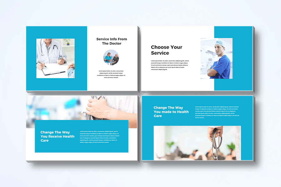 医疗机构团队介绍Keynote模板 - PPT派