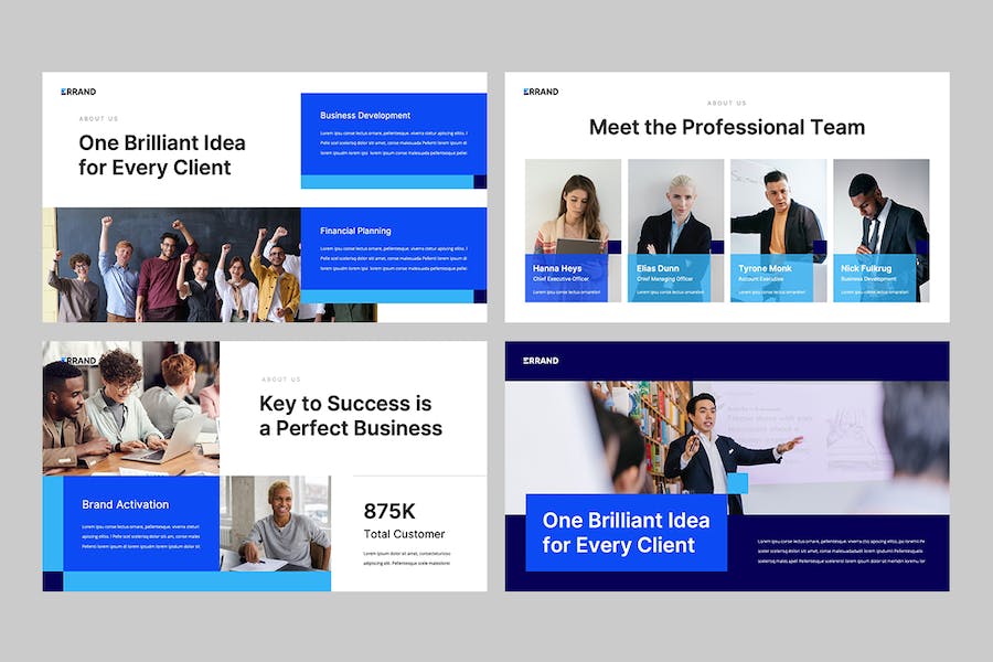现代商务融资路演方案PPT模板 - PPT派