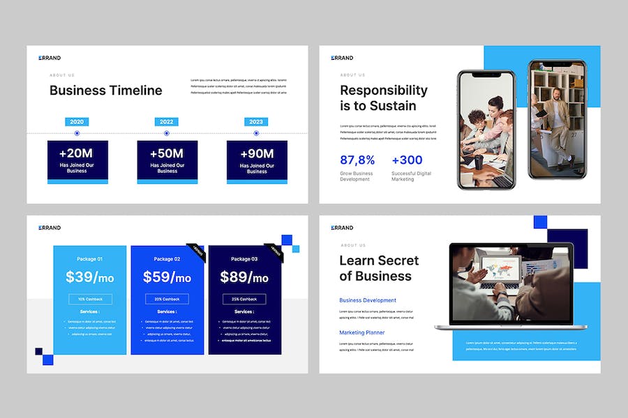 现代商务融资路演方案PPT模板 - PPT派
