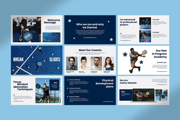 培训课程教育学院推广宣传Keynote模板 - PPT派